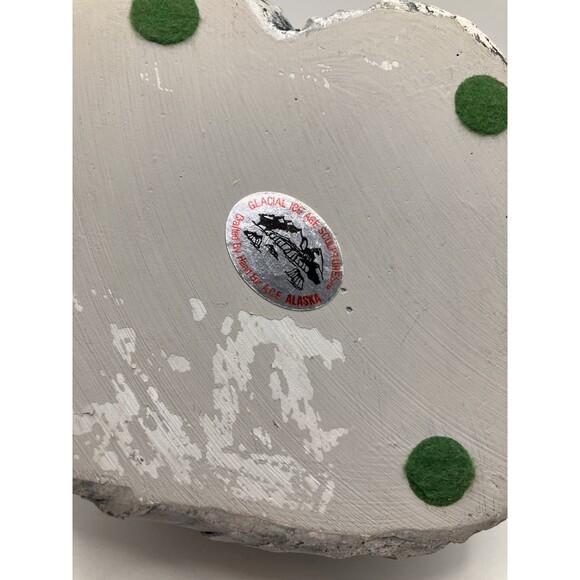 Child And Dog Glacial Ice Age Native American Sculpture Made In Alaska ACE - Picture 5 of 8